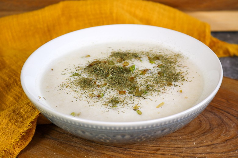 Apfel-Sellerie-Suppe