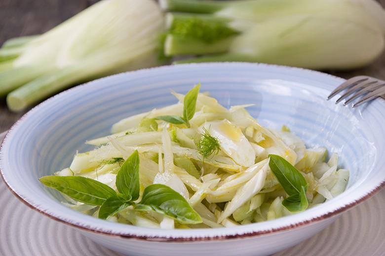 Einfacher Fenchelsalat