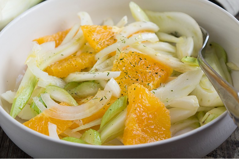 Orangen-Fenchel-Salat