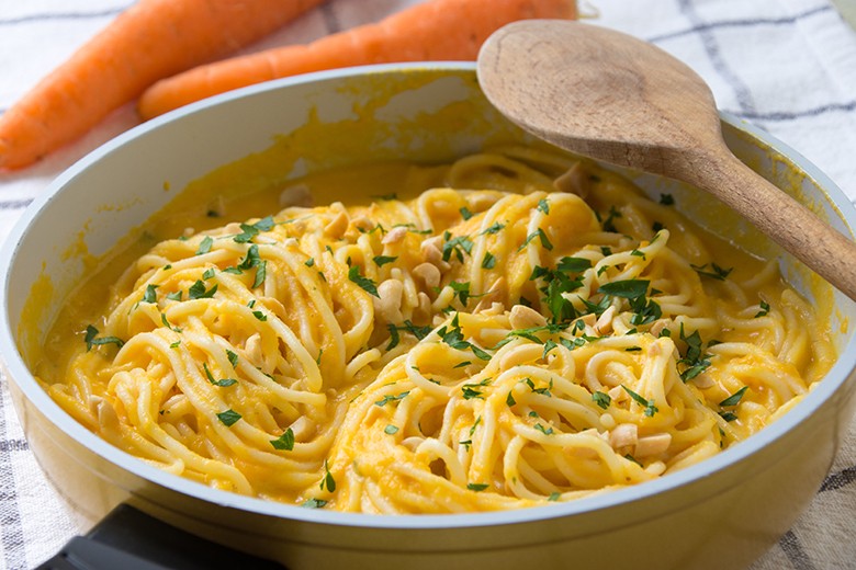 Möhrensoße für Pasta