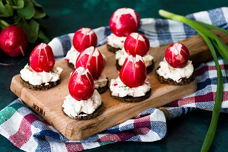 Radieschencanapés