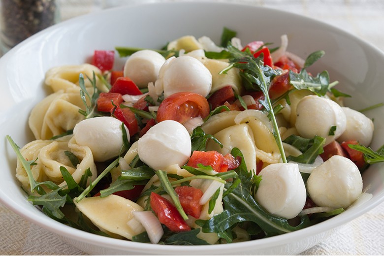 Tortellinisalat mit Schinken