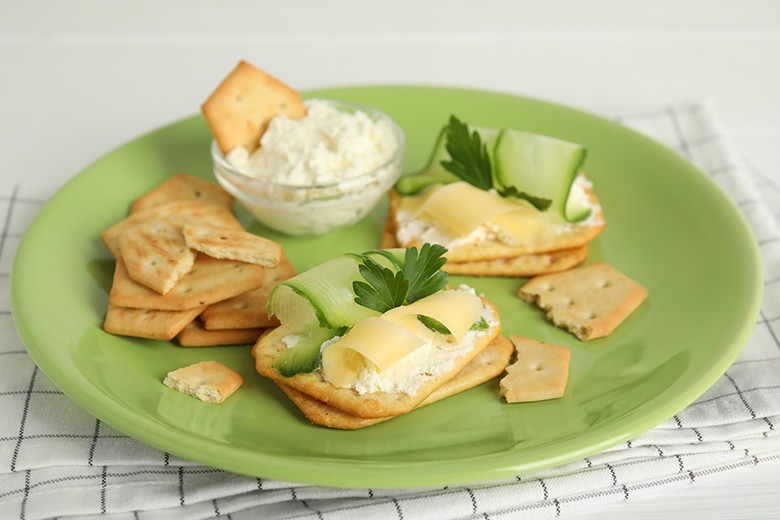 Käse-Cracker