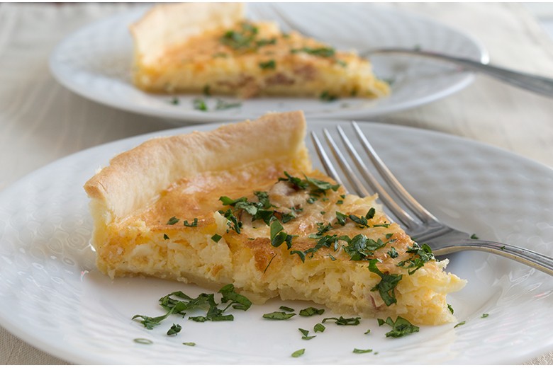 Eier-Käse-Quiche