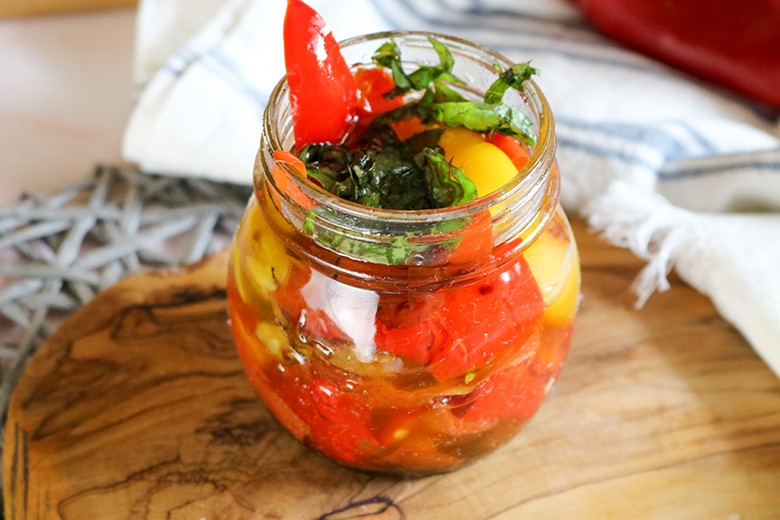 Eingelegte Paprika