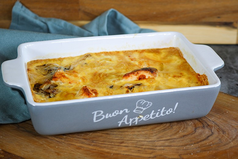 Lachssoufflé