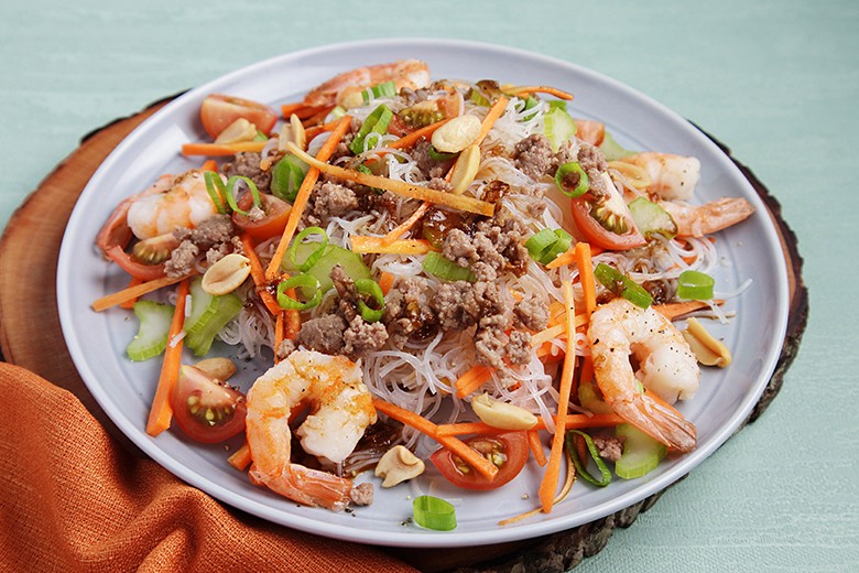 Thai Glasnudelsalat - Yam Woon Sen