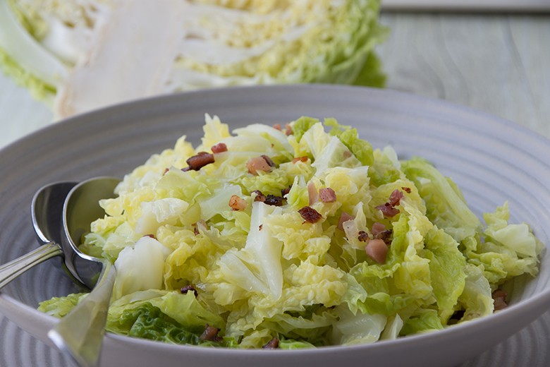 Wirsinggemüse mit Speck