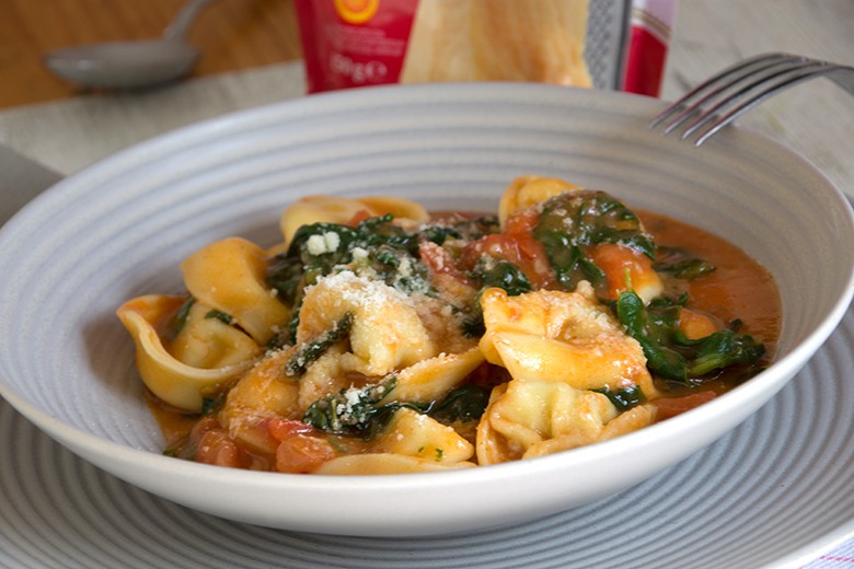 Sahnesoße für Tortellini