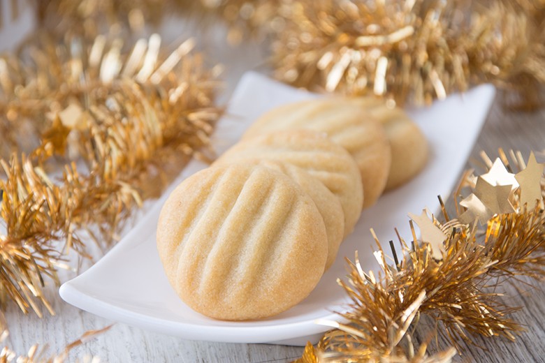 Puddingplätzchen mit Vanillegeschmack