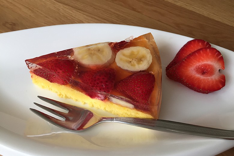 Obsttorte mit Gelee