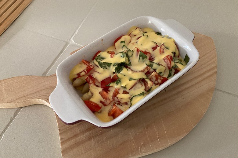 Spargelröllchen mit Schinken