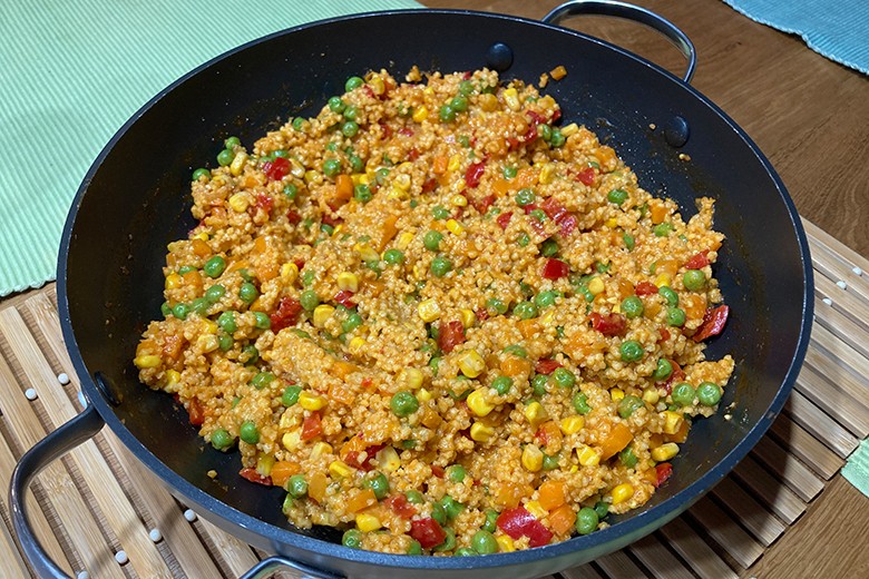 Gemüserisotto mit Hirse