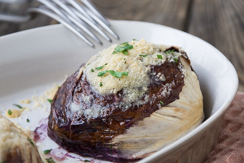 Gebackener Radicchio