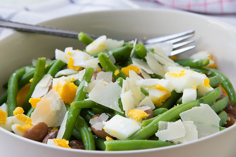 Gemischter Bohnensalat