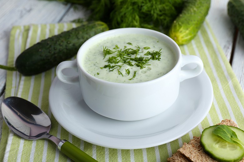 Eisgurkensuppe