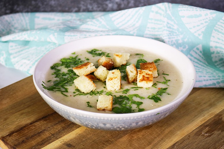 Geröstete Mehlsuppe