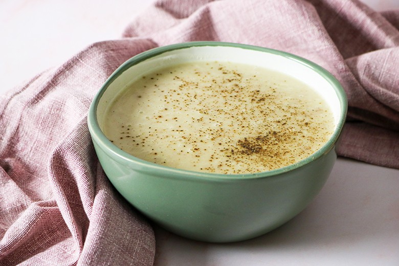 Hackfleischsuppe mit Lauch und Kartoffeln