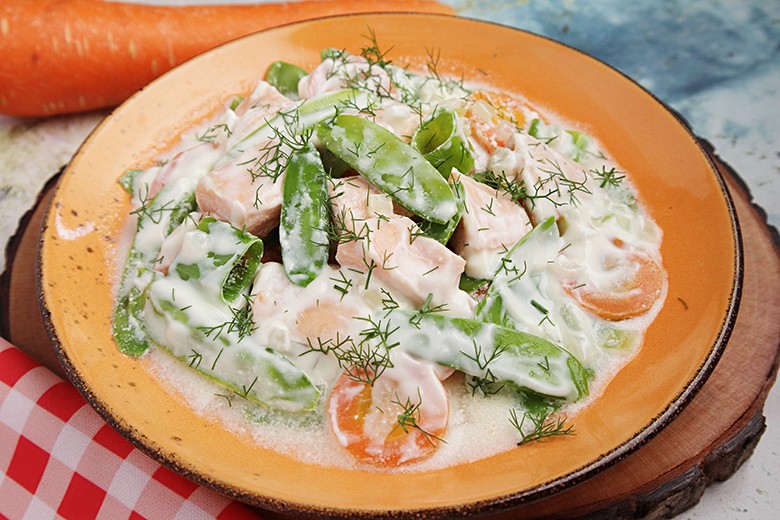 Sahniges Fischragout