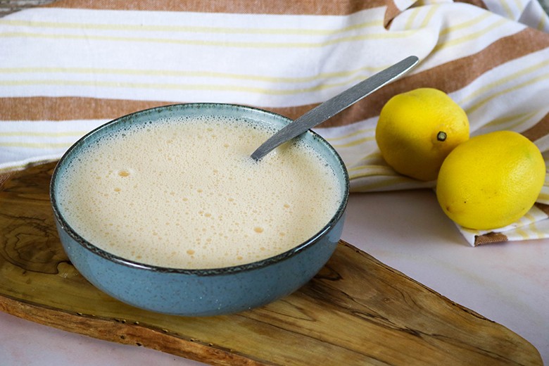 Zitronensuppe nach griechischer Art
