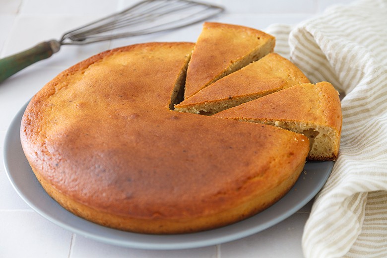 Grießkuchen mit Vanille