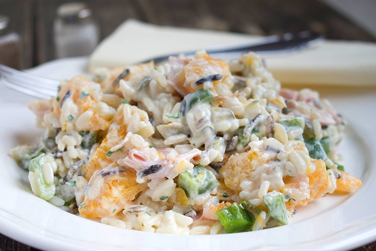 Reissalat mit Remoulade