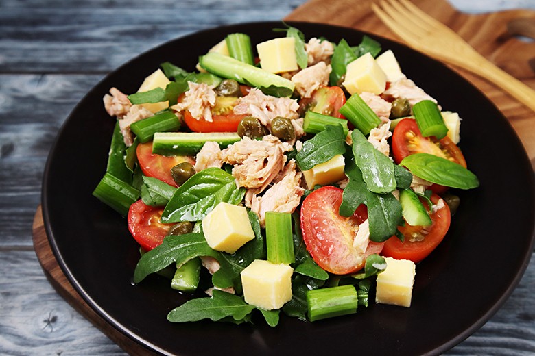 Tomaten-Thunfisch-Salat