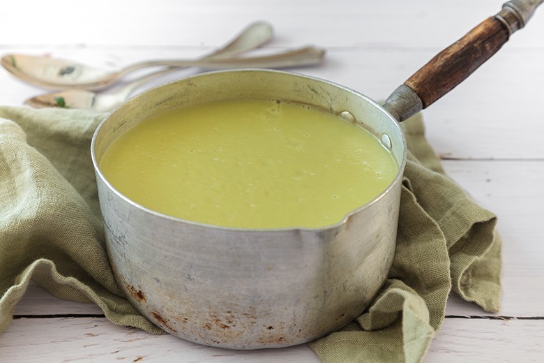 Staudensellerie-Creme-Suppe