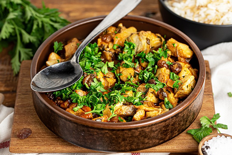 Kabeljau mit Tomatensauce