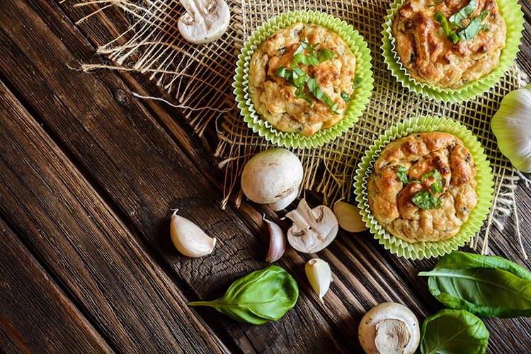 Champignon-Muffins