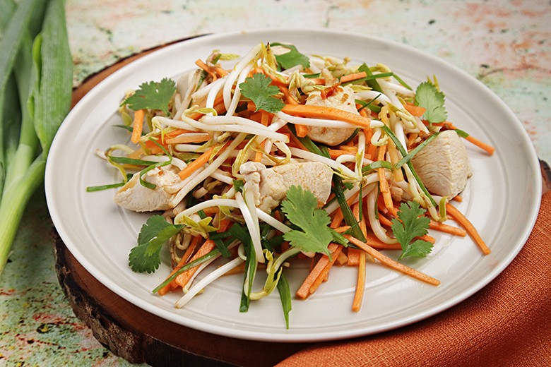 Sojasprossensalat