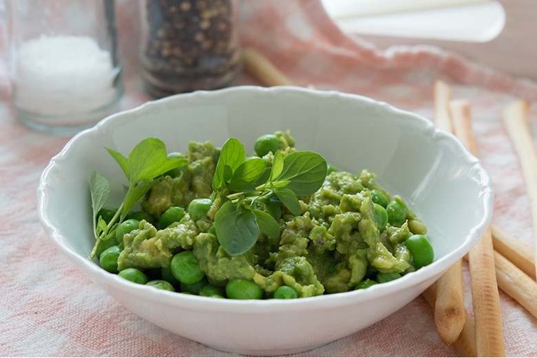 Erbsen-Avocado-Tatar