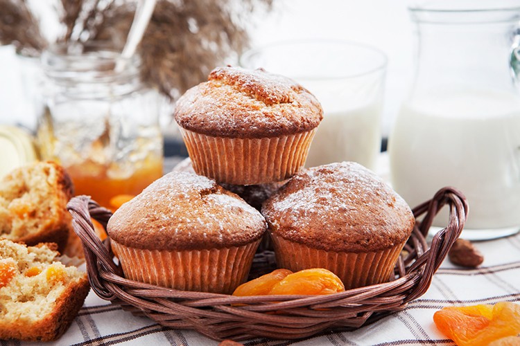 Aprikosenmuffins