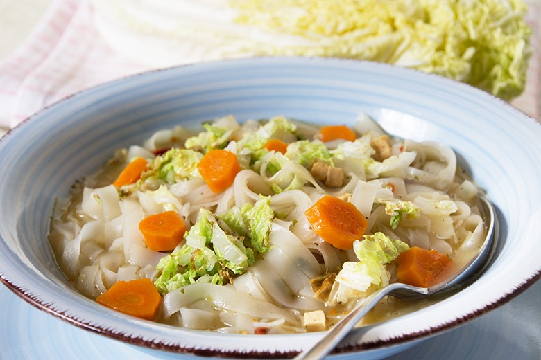 Einfache Glasnudelsuppe