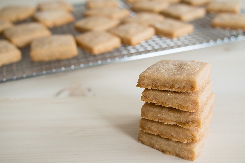 Einfaches Sandgebäck