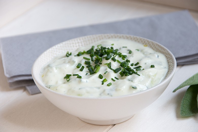 Kräutersauce mit Knoblauch