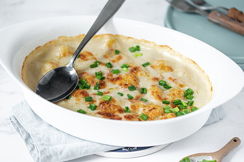 Gnocchi-Auflauf mit Schinken