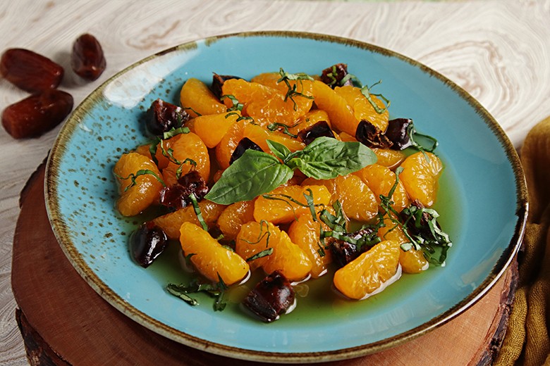 Frisches Mandarinenkompott mit Kokos - Rezept