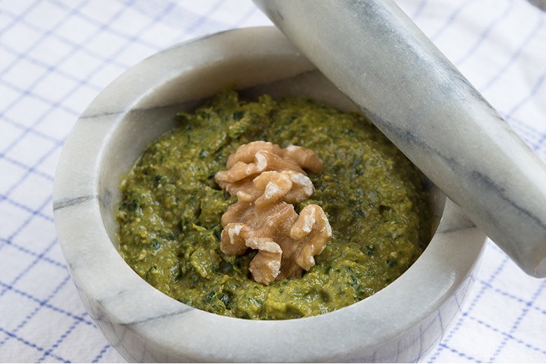 Korianderpesto selber machen