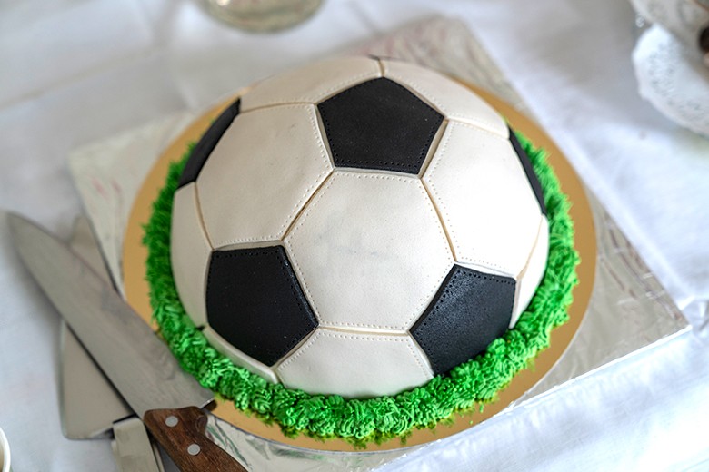 Fußballkuchen