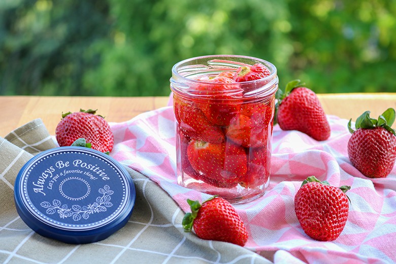 Erdbeeren einwecken