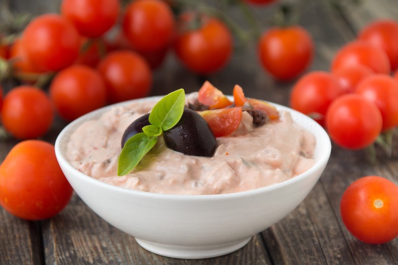Feta-Tomaten-Dip