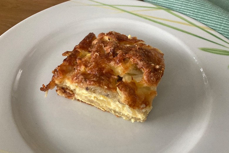Alte-Brötchen-Auflauf
