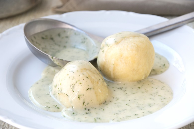 Meerrettich-Dill-Sahnesoße