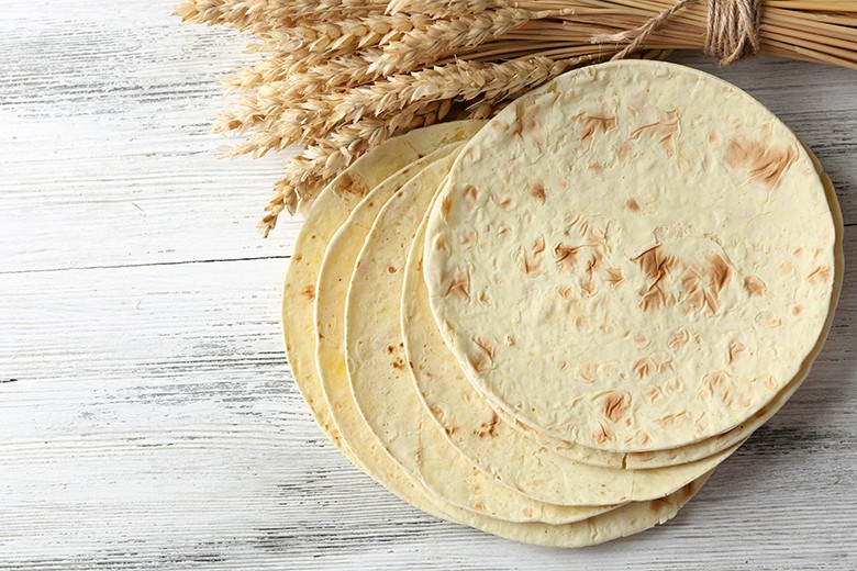 Einfache Weizen-Tortillas