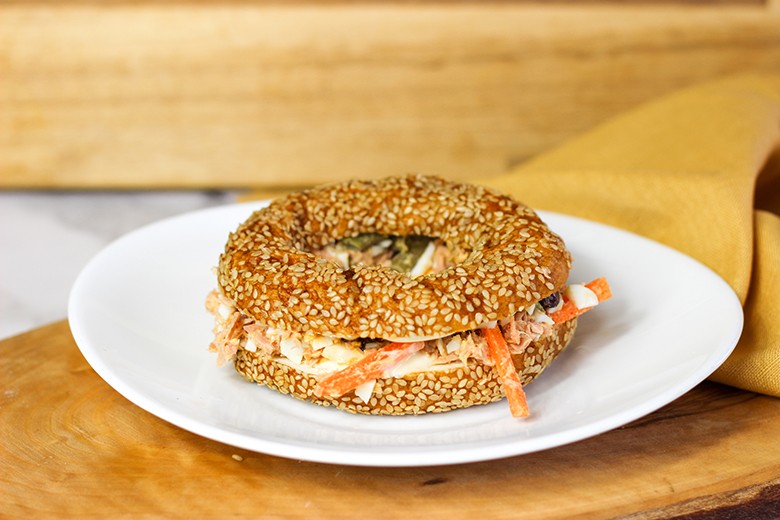 Thunfisch-Bagel