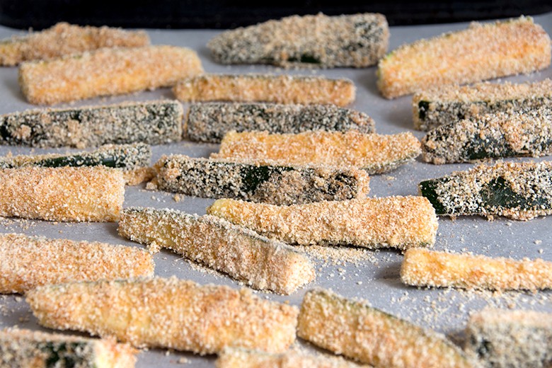 Zucchini-Pommes selber machen