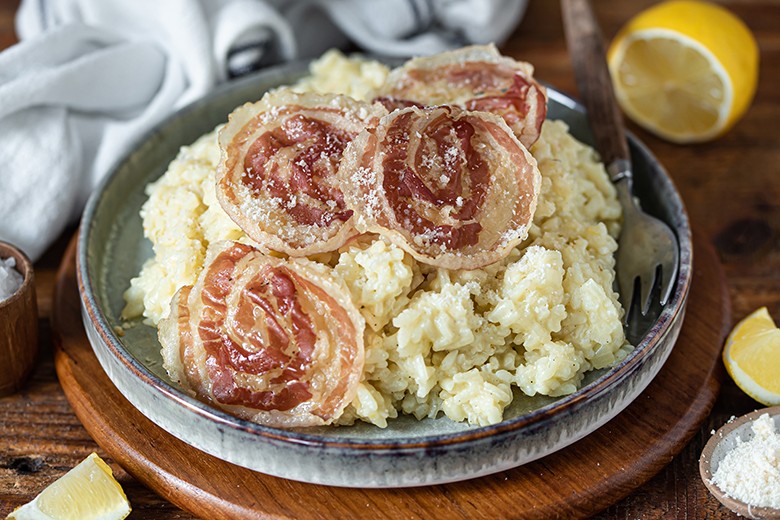 Safran-Zitronen-Risotto
