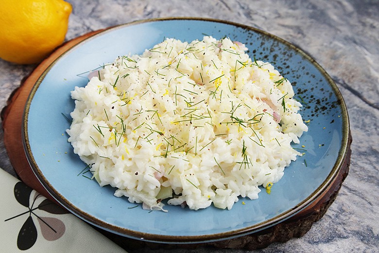 Fenchel-Zitronen-Risotto