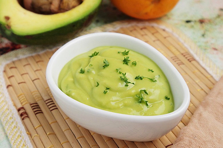Orangensauce mit Avocado